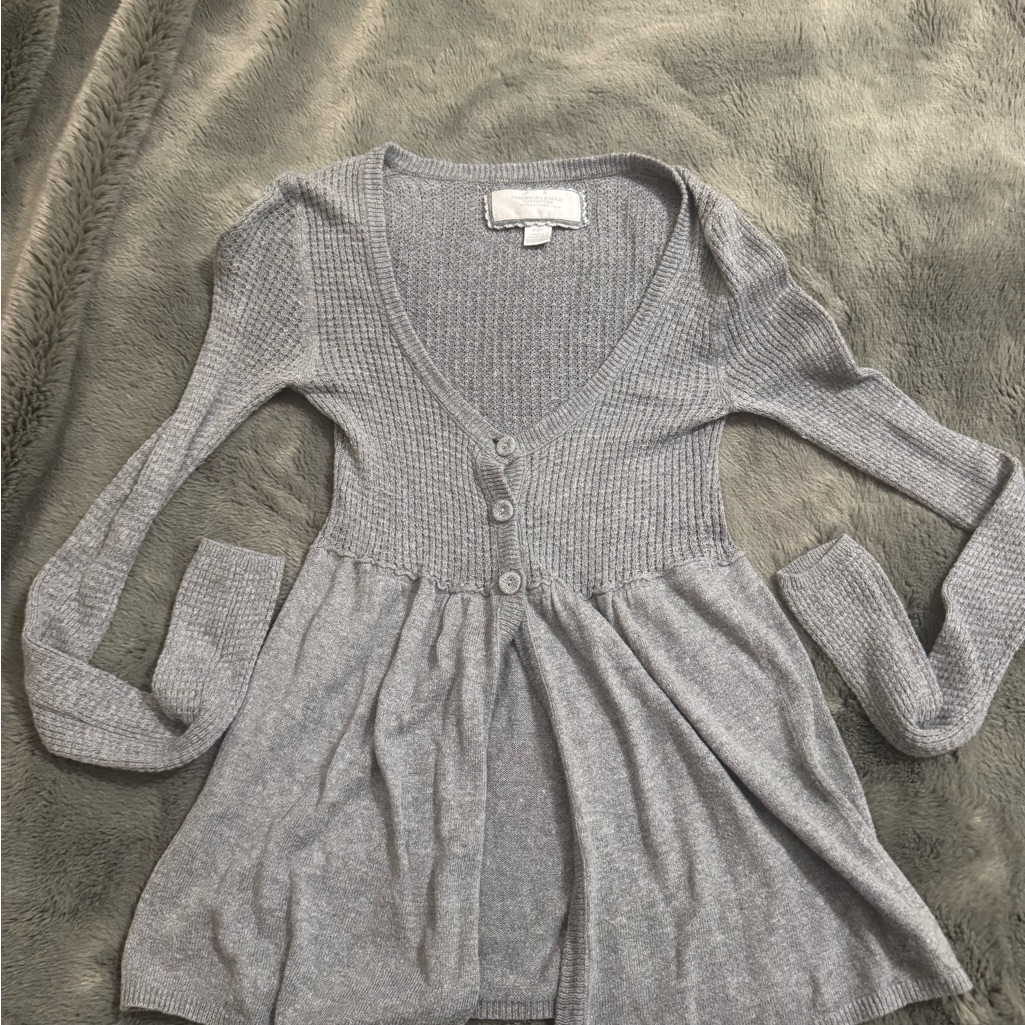 Y2k American Eagle Babydoll Cardigan